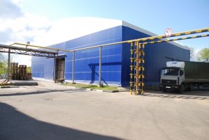 Production (consumer goods packaging) storage hall 30x60x7m, Russia, Moscow